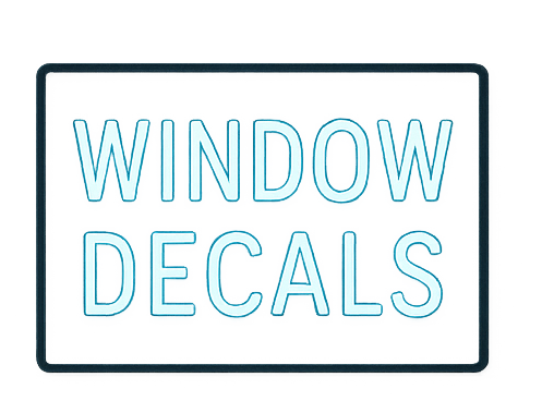 Window Decals & signs for Kansas City businesses and residentials